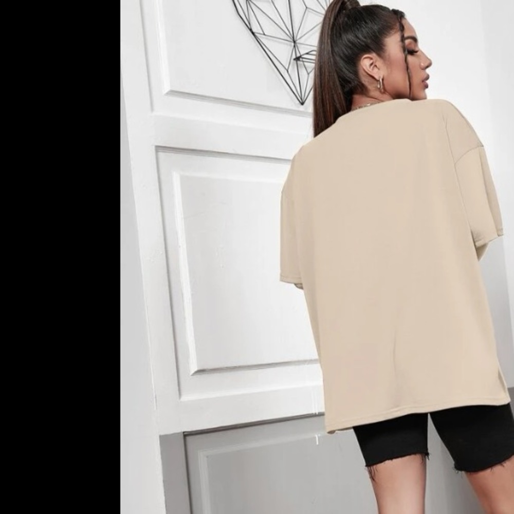 Drop Shoulder Tee - Picture 2 of 3